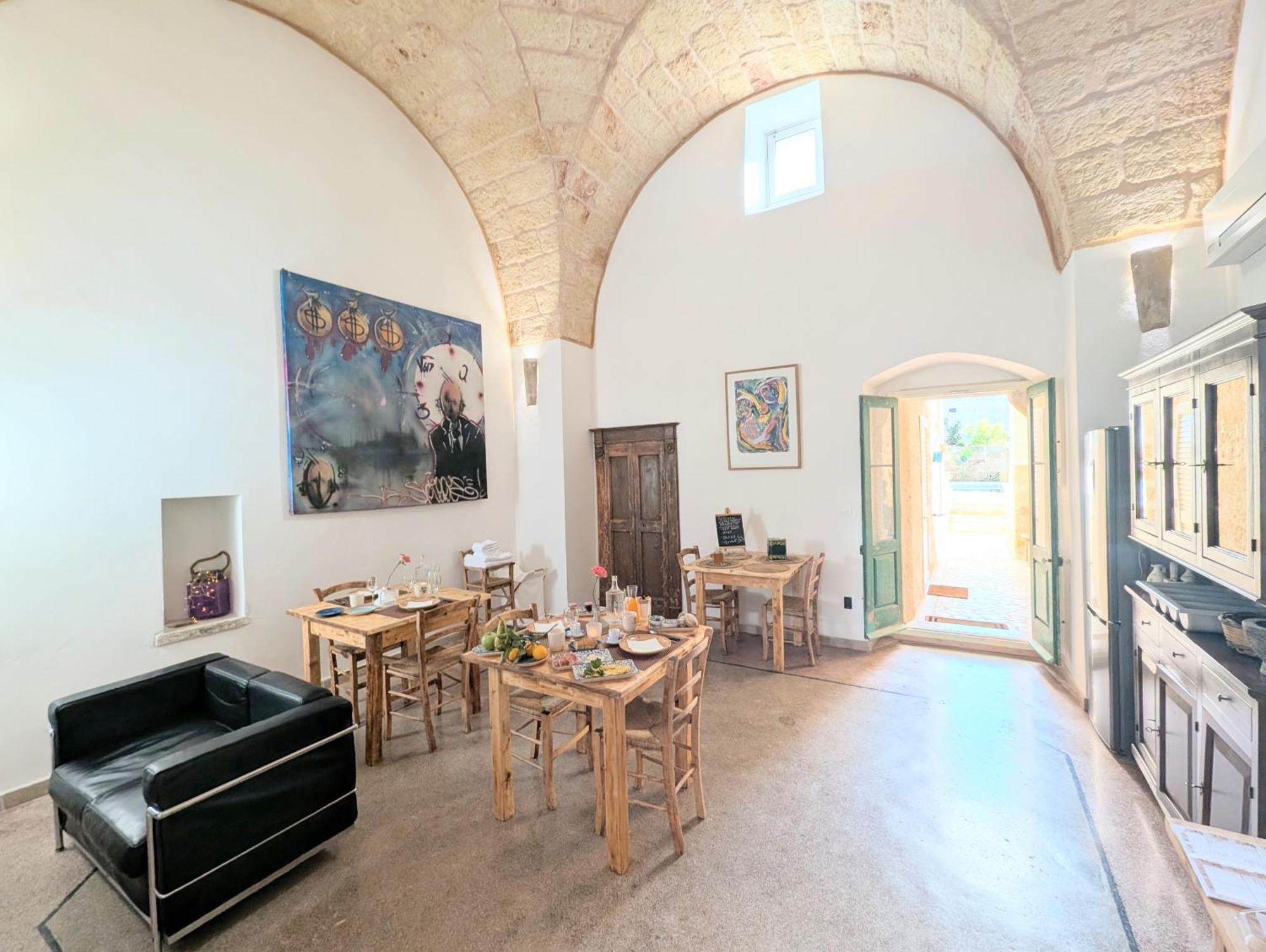The Art Of Leo Bed and Breakfast Lucugnano Buitenkant foto